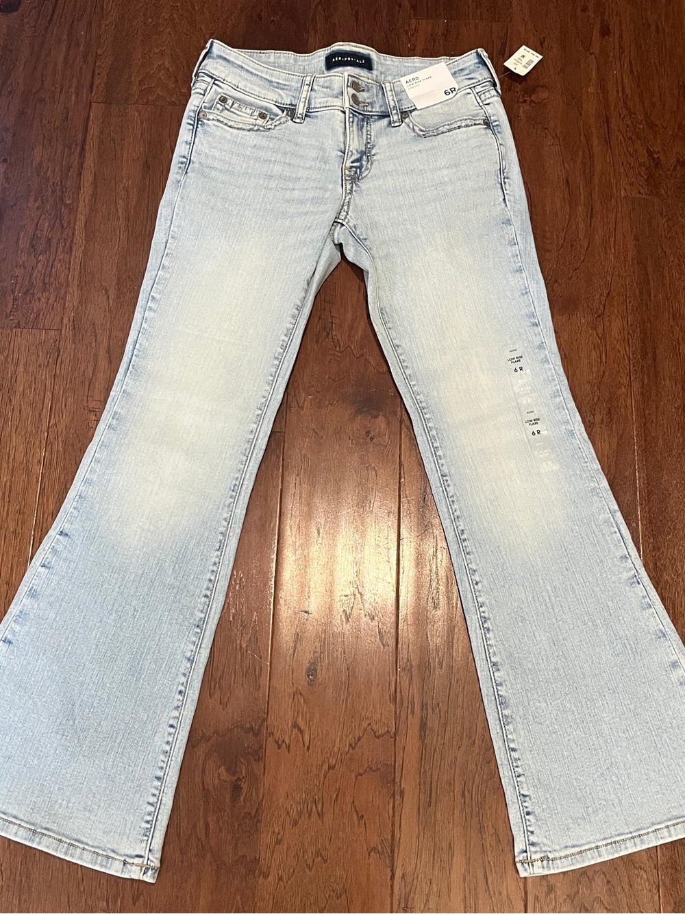 Aeropostale Light Wash Flare Jeans